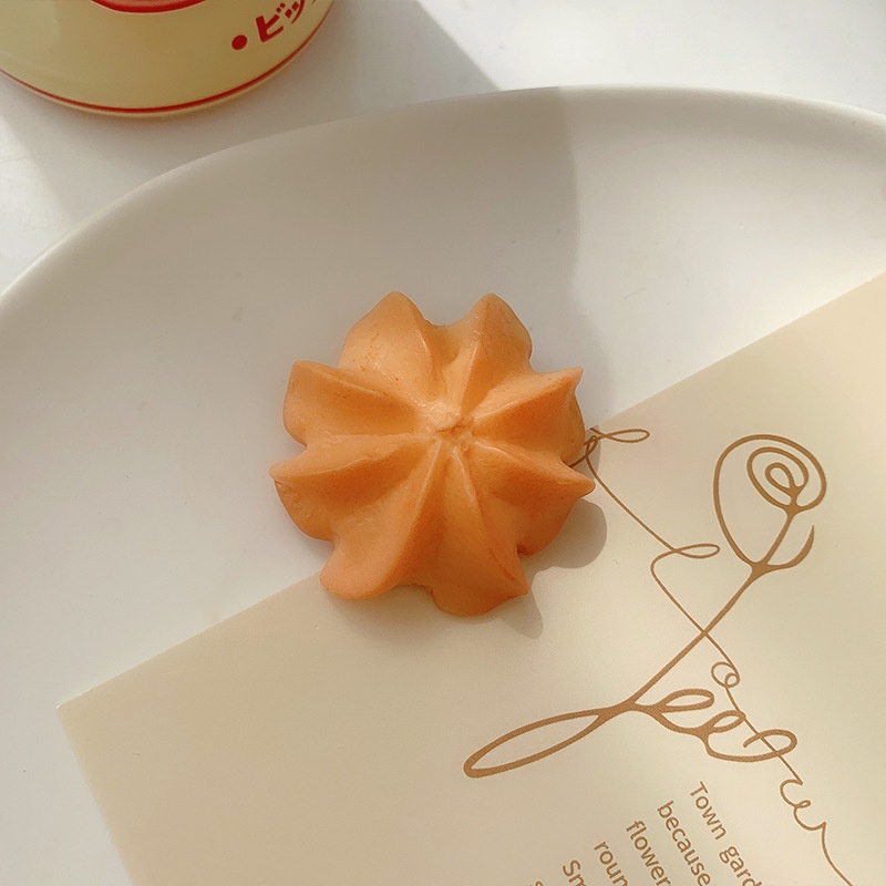 Kẹp tóc hình bánh quy ngộ nghĩnh dễ thương