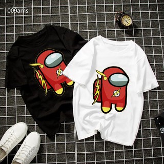 ALBUM Áo thun from rộng in hình AMONG US phong cách thời trang Noel,tết 2020