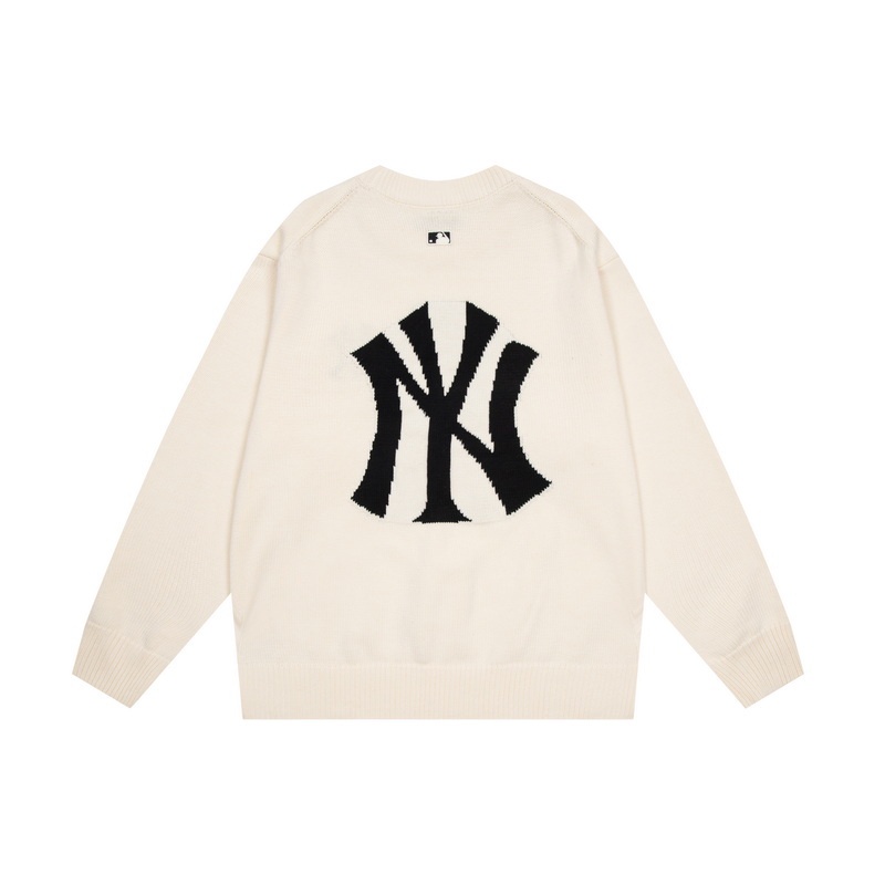 Áo sweater Thể Thao Tay Dài Phong Cách MLB Cổ Điển Thời Trang Cho Cặp Đôi
