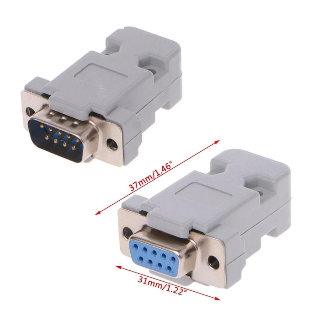 Phích Cắm AUGUSTINE DB9 Bằng Nhựa Kèm Hộp Đựng Loại D-SUB Female RS232