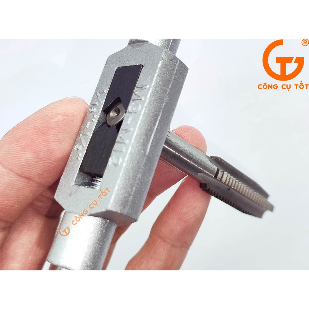 Bộ mũi taro tạo ren trong 8 chi tiết M3-M12 LS+