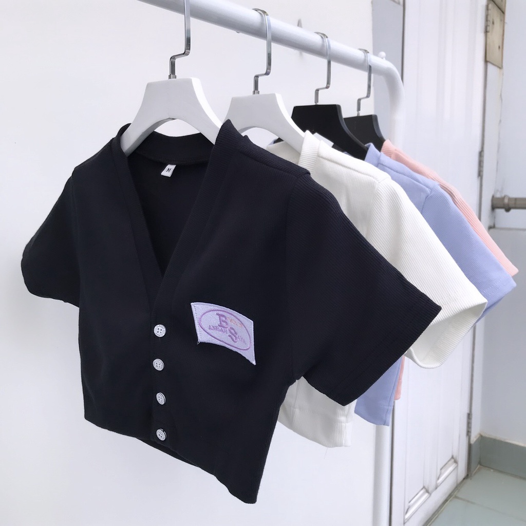 66HOAN15K21H_Hoàn 15k đơn 99k_Áo CROPTOP BAE BANDAR Ulzzang Nữ (Form LỬNG TRÊN RÚN ạ) 1hitshop