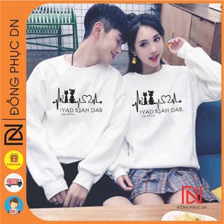 Áo thu đông nhịp tim, đủ size, nỉ PE loại 1