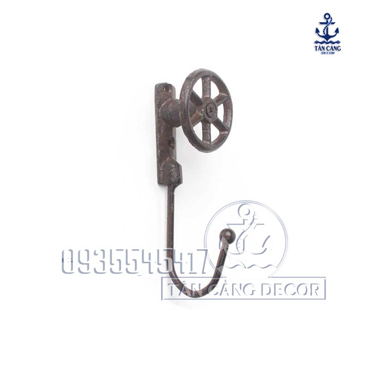 Móc Treo Hình Bánh Xe Vintage 1 - KT : 16cm - A063011