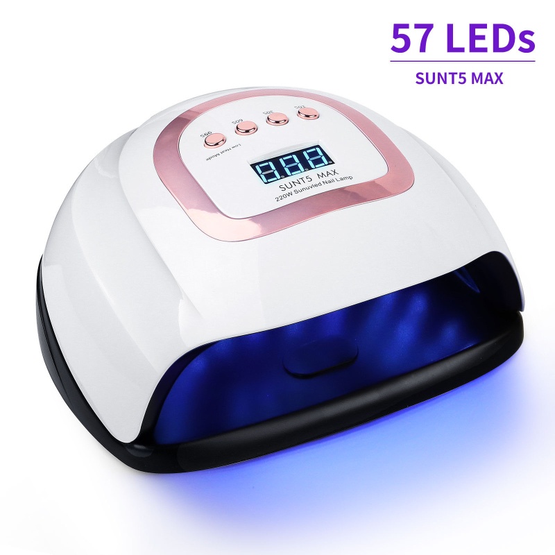 Đèn 220W 4 Chế Độ Hẹn Giờ Chuyên Nghiệp Cho Sơn Móng Tay
