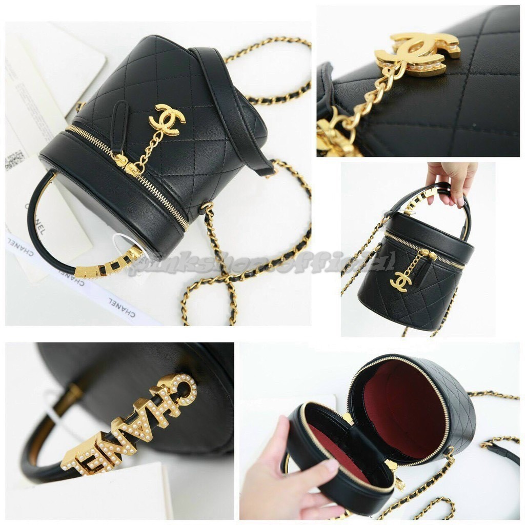 Túi đeo chéo nữ thời thượng , Túi xách nữ cao cấp hộp tròn 2 màu full box Pink Shop TSPS23 | BigBuy360 - bigbuy360.vn