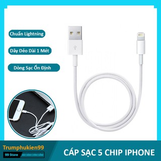 CÁP SẠC IPHONE 5 CHIP LỖI ĐỒNG SẠC NHANH