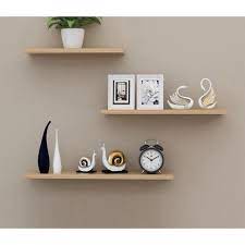 COMBO 3 thanh ngang kệ treo tường Rộng 40cm x sâu 15cm gỗ