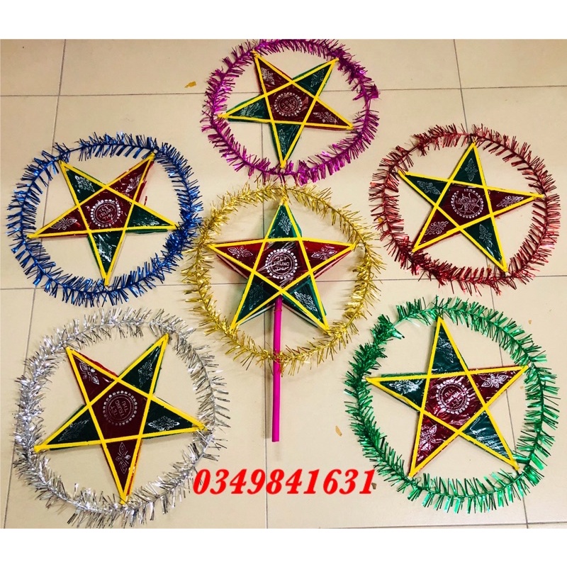 Combo 50 đèn ông sao đường kính 40cm