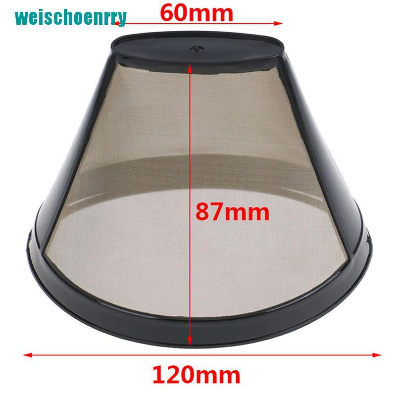 Rér●Lưới Lọc Cà Phê Tay Cầm Hình Nón Màu Vàng Có Thể Giặt Và Tái Sử