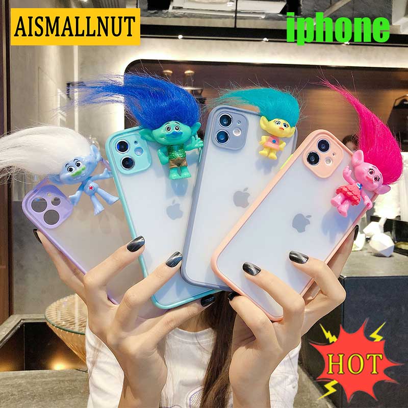 IPHONE Ốp Lưng Họa Tiết Hoạt Hình Dễ Thương Cho Iphone6 6s 6plus 6splus 7 8 7plus 8 8plus X Xs Xr Xsmax Iphone11 11pro 11promax Iphone12