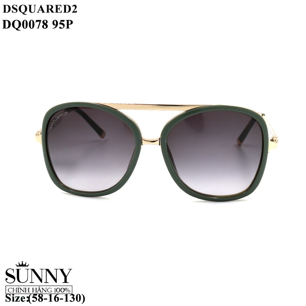 (Hàng chính hãng) Kính mát nam nữ Dsquared2 DQ0078 màu sắc thời trang
