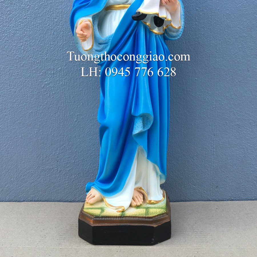 Tượng Đức Mẹ Mân Côi 50cm composite