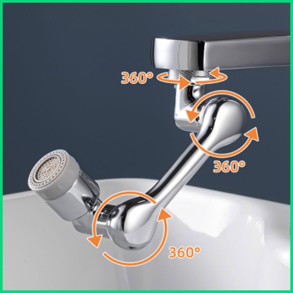 Đầu Lọc Vòi Nước Nối Dài 1080 Độ Xoay 1080 Độ Thông Dụng Cho Nhà Bếp