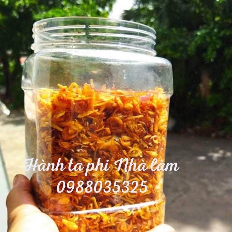 Hành phi nhà làm, cam kết không pha tạp, ko trộn bột 500g