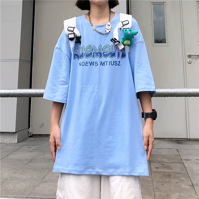 Áo thun tay lỡ unisex Yinxx, áo phông form rộng ATL906