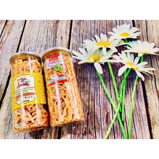 Mực xé hấp dừa