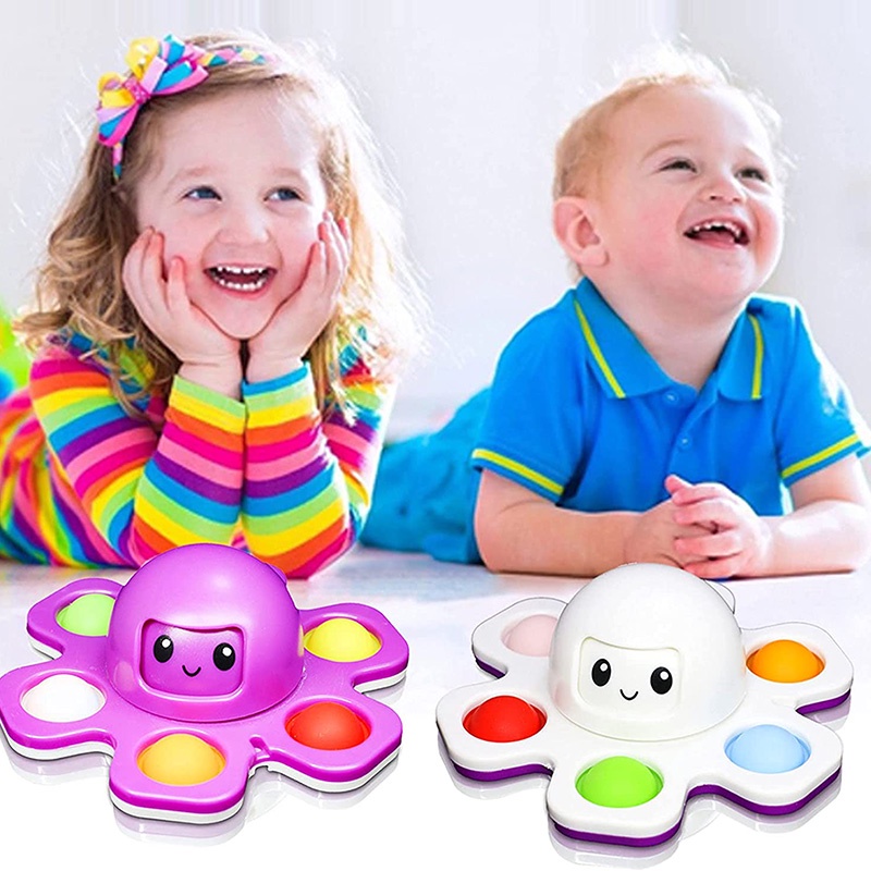 Đồ chơi hình bạch tuộc có thể thay đổi biểu cảm khuôn mặt