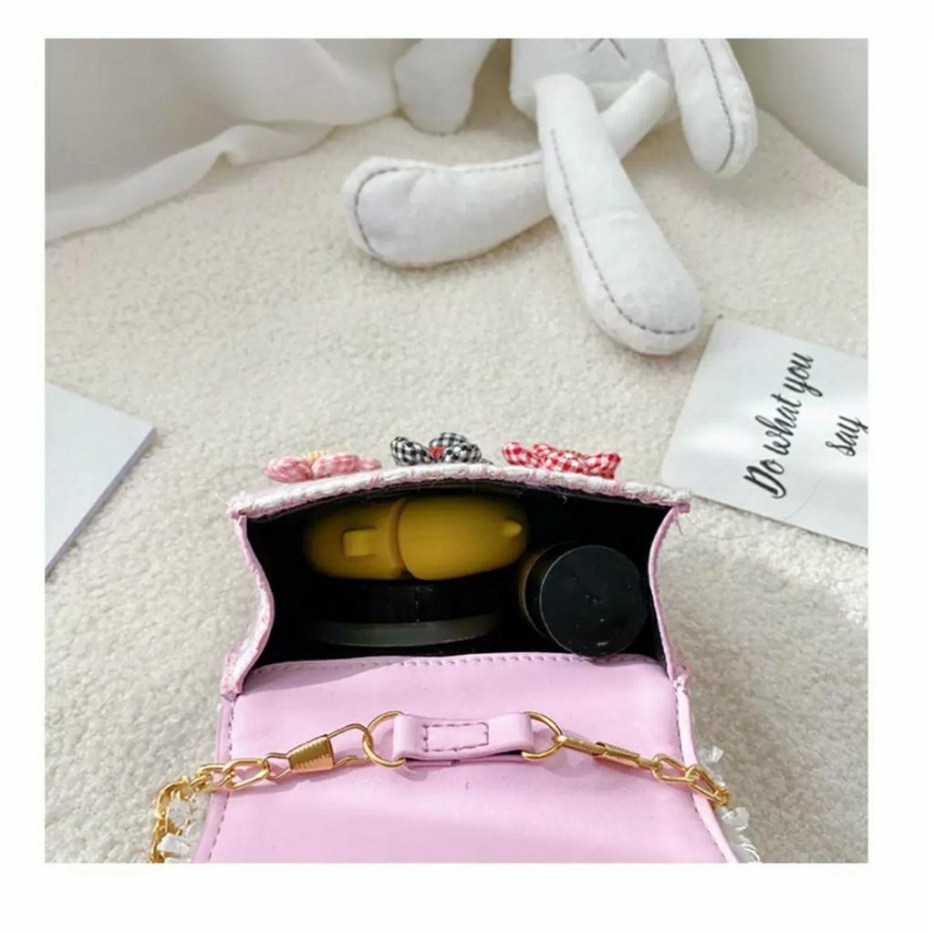 PVN21242 Túi Dạ Quai Ngọc Hình Động Vật Cho Bé Siêu Sang Chảnh T2