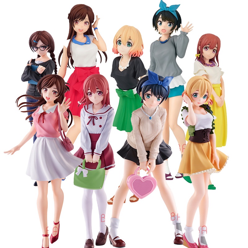 Mô Hình Nhân Vật Mizuhara Chizuru Nanami Mami Sakurasawa Sumi Sarashina Ruka 18cm
