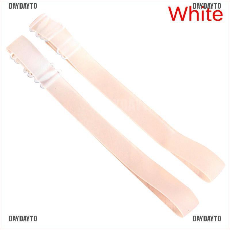 Set 2 Cặp Dây Áo Ngực Silicon Trong Suốt 1 5Cm Có Thể Điều Chỉnh