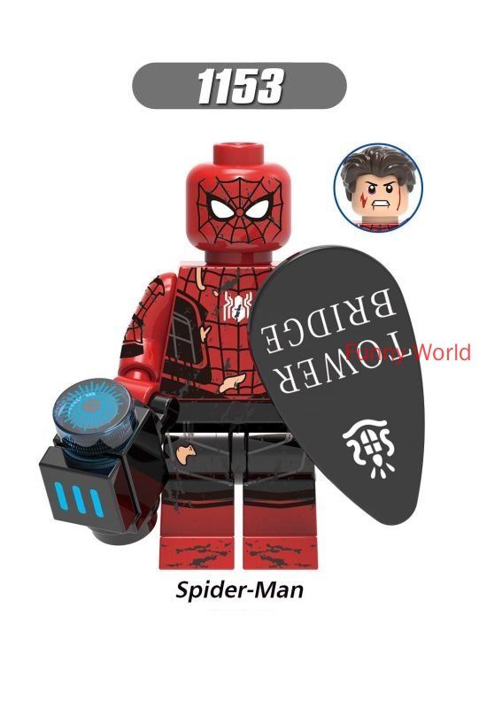 Đồ Chơi Lắp Ráp Siêu Anh Hùng X0244 Avengers Hulk Scarlet Witch Hawkeye Spiderman