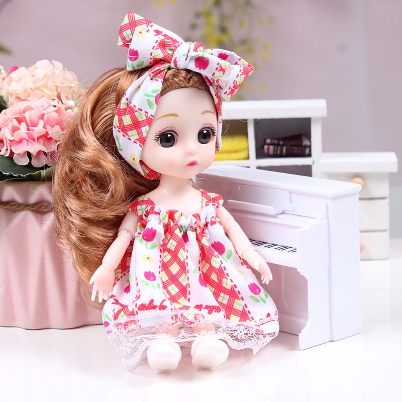 Bộ Đồ Chơi Búp Bê Barbie 16Cm Gyly380