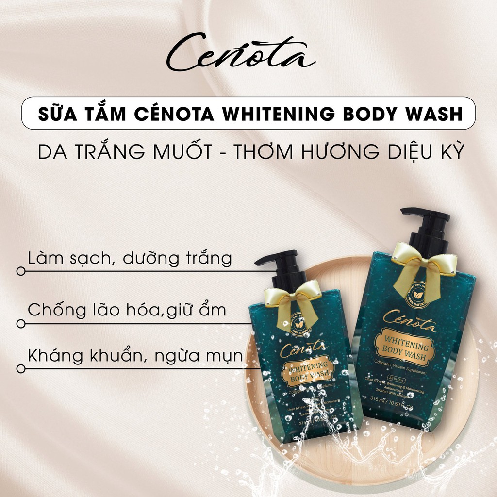 Sữa Tắm Trắng Da Cenota Whitening Body Wash 315ml | BigBuy360 - bigbuy360.vn