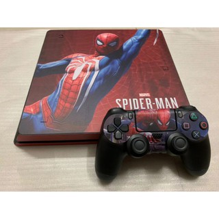 dán skin lụa ps4 slim/pro người nhện Dán Decan máy PS4 Slim Ps4 Pro full body