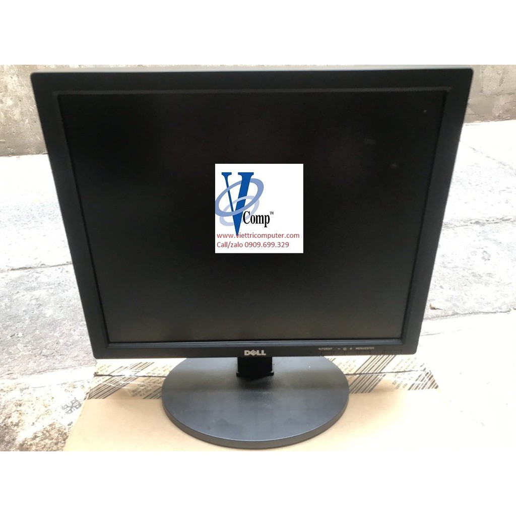 Màn hình LCD 17″ Dell LED vuông ,hàng nhập từ Nhật, Renew full thùng xốp. Tặng cáp vga và dây nguồn. BH 3 tháng | BigBuy360 - bigbuy360.vn