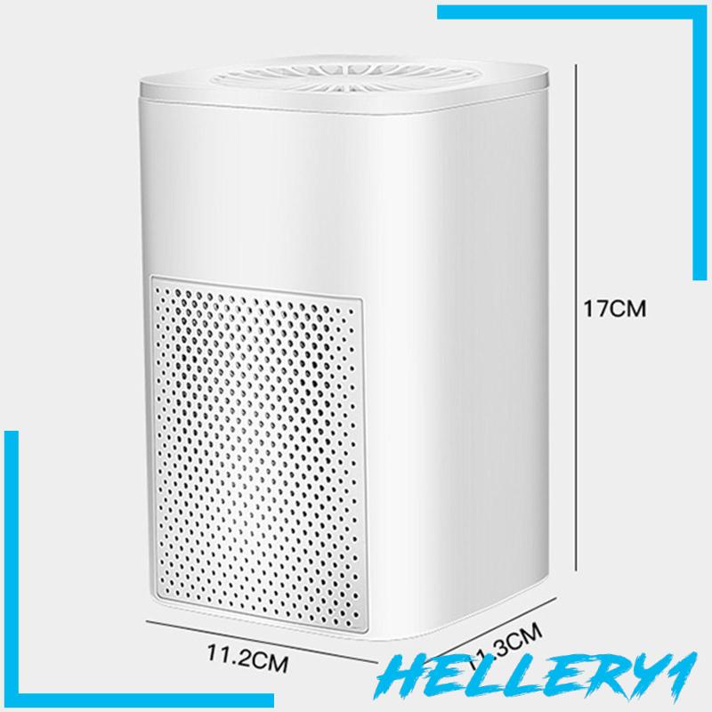 1 Máy Lọc Không Khí Mini 35dB Yên Tĩnh Loại Bỏ Bụi Bẩn Có Cổng USB