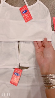 Áo Lá Học Sinh Màu Trắng