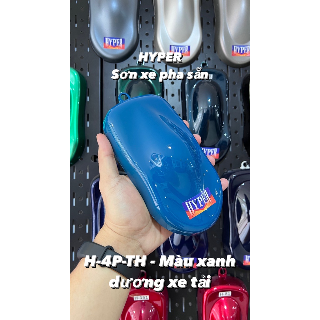 Nước sơn xe ô tô tải Chính Hãng Màu Xanh Bóng Bền Siêu Đẹp