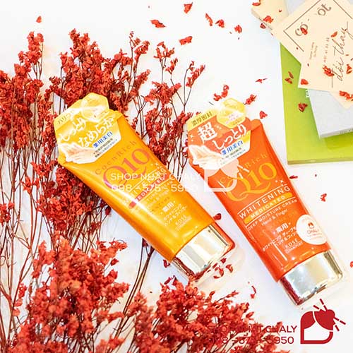 Kem dưỡng tay chống lão hoá trắng da Kose CoenRich Q10 Whitening Cream 80g Nhật