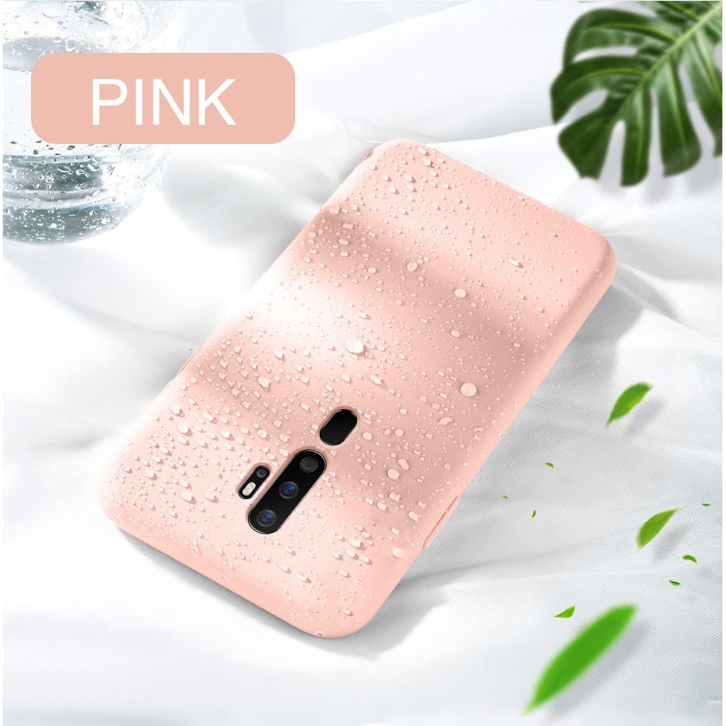 Koosuk Ốp điện thoại silicone mềm chống bẩn cho OPPO A9 A5 2020 A11X 6.5"