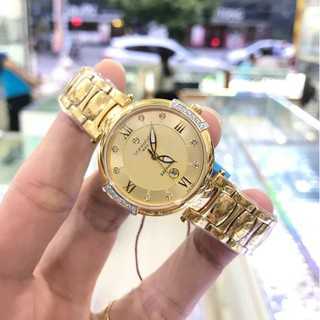  Đồng hồ nữ SUNRISE 9801AAV full hộp thẻ chính hãng Kính Sapphire chống xước 