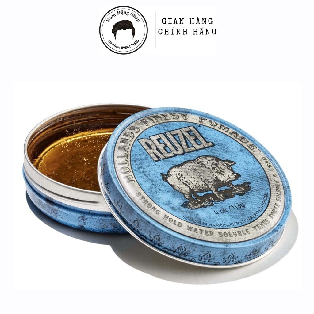 Sáp vuốt tóc Reuzel Blue Pomade