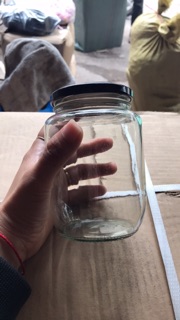 {Siêu rẻ} Hũ thuỷ tinh tròn 500ml gồm nắp