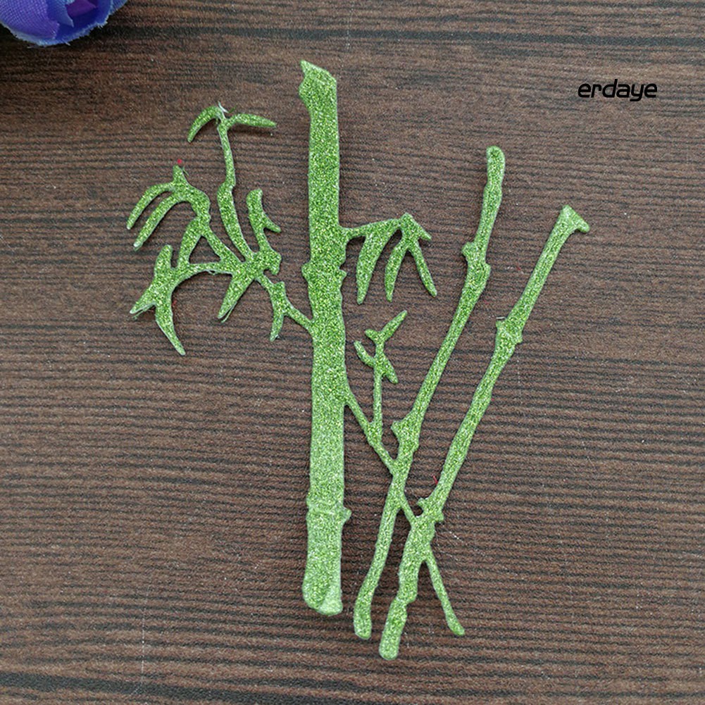 Khuôn cắt giấy kim loại hình cây tre