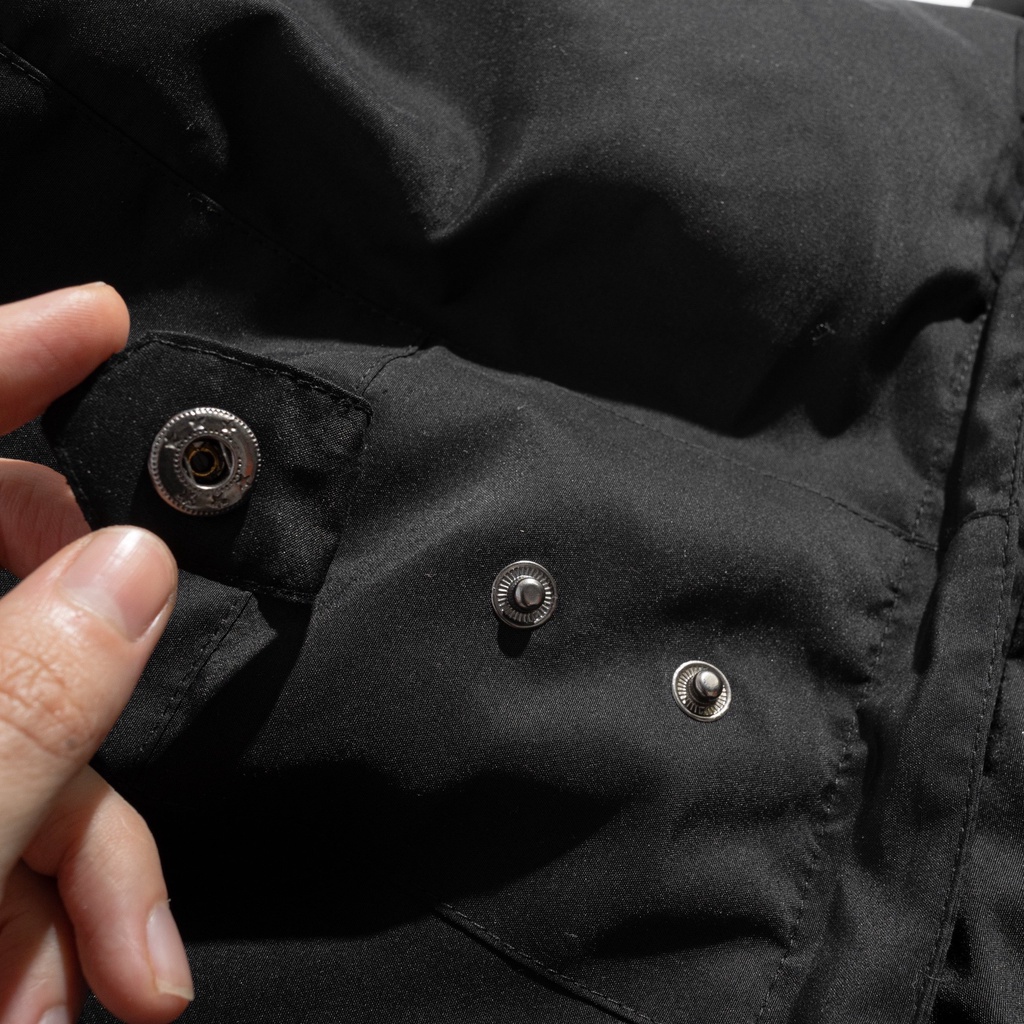 Aó khoác nam Parka Hazzy hàng dư xịn,mũ tháo được,chống gió chống nước