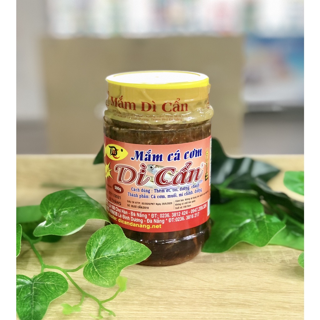 Mắm cá cơm Dì Cẩn 500gram-Đặc sản Đà Nẵng