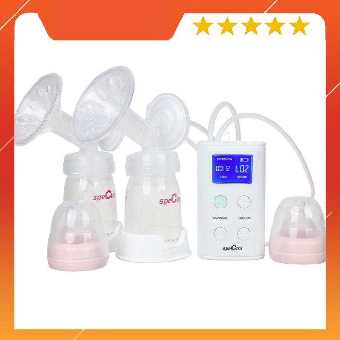 Mua Máy Hút Sữa Spectra 9PLUS tặng Máy Hâm Nóng Và Tiệt Trùng 2 Bình Cổ Rộng FatzBaby FB3012SL