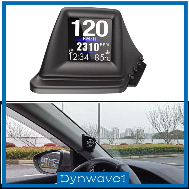 Màn Hình Hiển Thị GPS OBD2 OBD Vôn Kế LCD Cho Xe Hơi