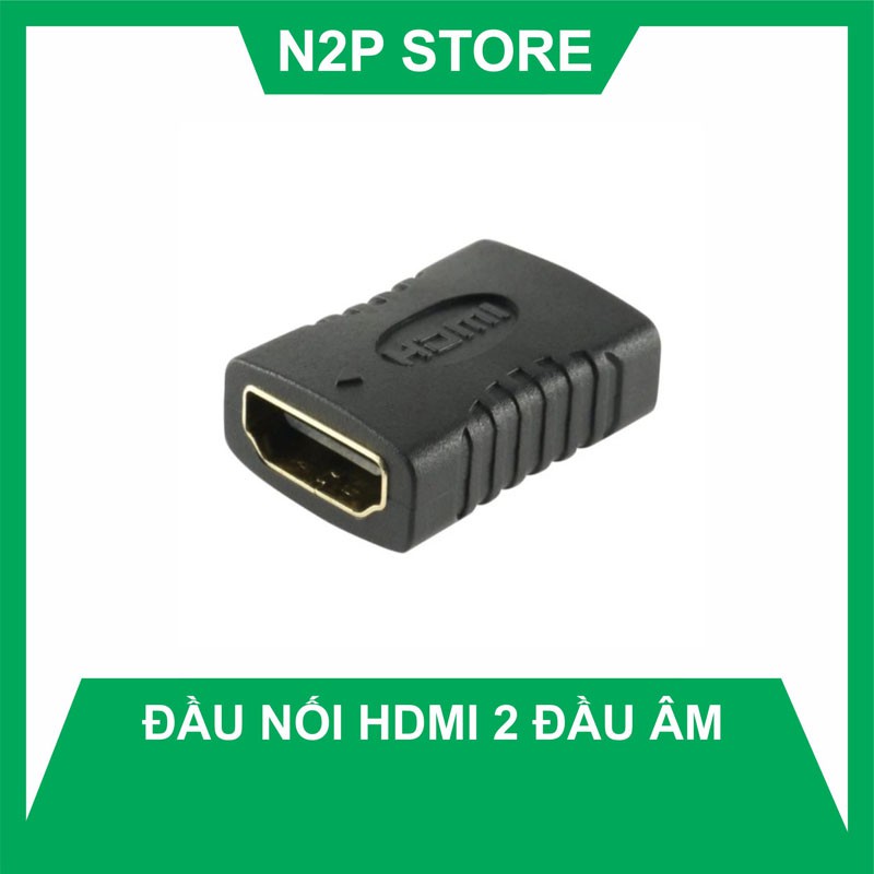 Đầu nối dài HDMI to HDMI 2 đầu âm