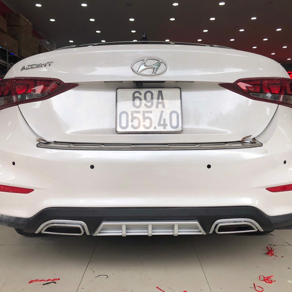 Lip chia po Hyundai Accent 2018-2022, lippo Accent 2018-2020 nhựa ABS cao cấp