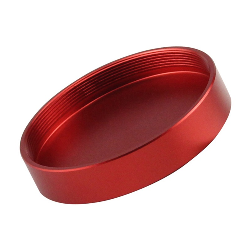 Nắp Đậy Ống Kính Máy Ảnh Bằng Hợp Kim Nhôm M48x 0.75 mm Chống Bụi Màu Đen / Đỏ