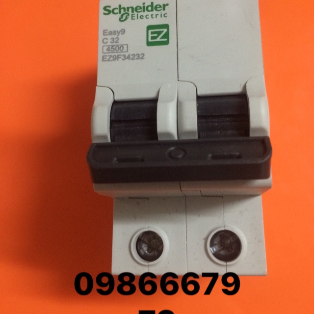 Aptomat schneider 2 pha chính hãng 20a-25a-32a-40a