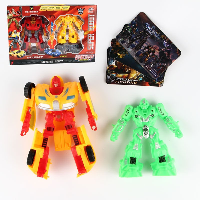 [Hàng Sẵn] Bộ đồ chơi Xe biến hình Robot King Kong Độc đáo