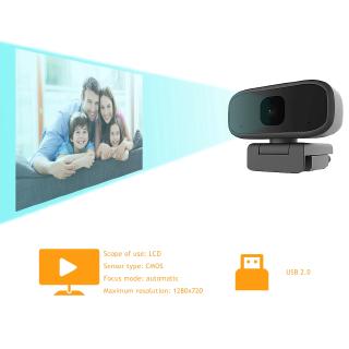 Webcam 720p Hd Kèm Micro Dành Cho Máy Tính