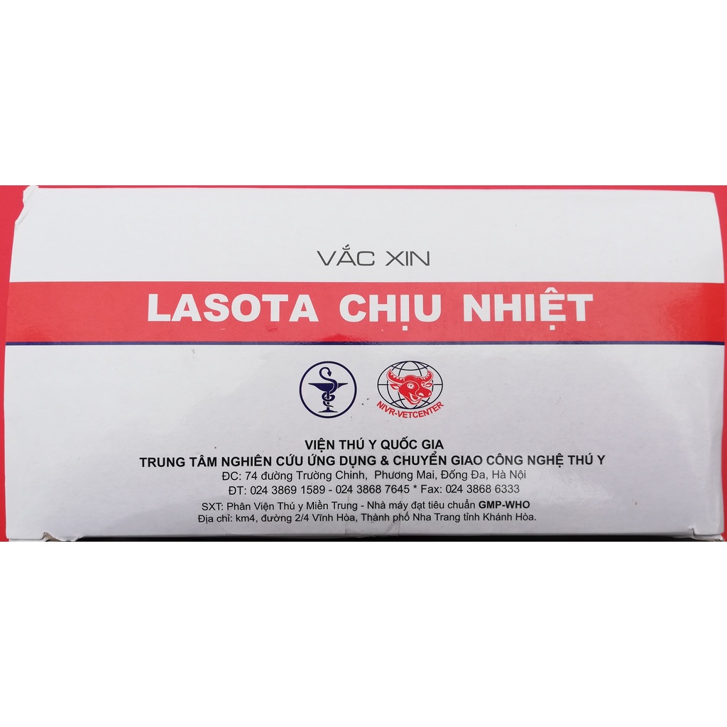 Lasota chiệu nhiệt - Dùng cho 20 con gà con dưới 2 tháng tuổi